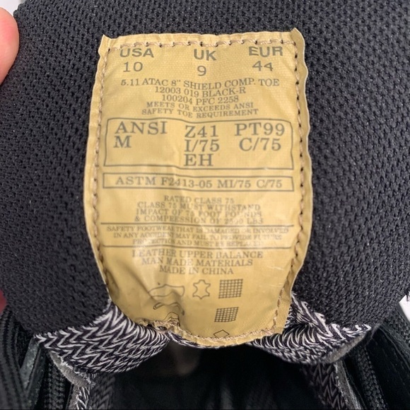 NEW 5.11 A.T.A.C. Shield 8” Boot with Safety Toe - Picture 10 of 11